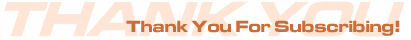 Thank you for subscribing to the Hannabery Newsletter