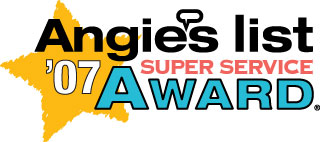 Hannabery HVAC is an Angie's List 2007 Super Service Award winner 2007 Angie's List Super Service Award