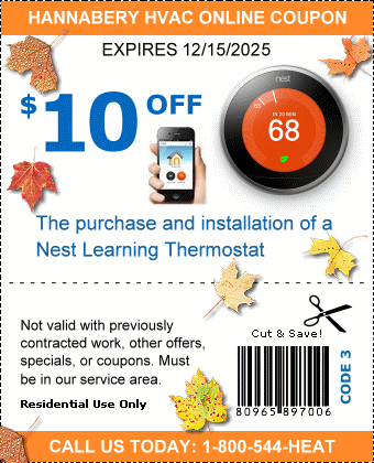 $10 off Nest Learning thermostat coupon