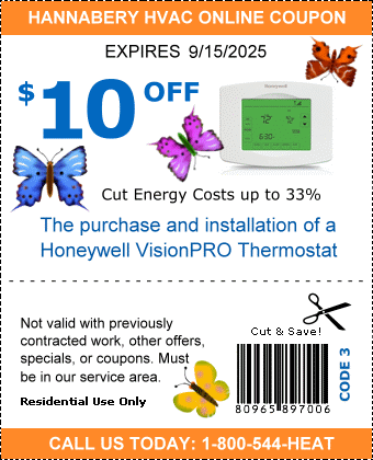 $10 off Honeywell VisionPRO thermostat coupon