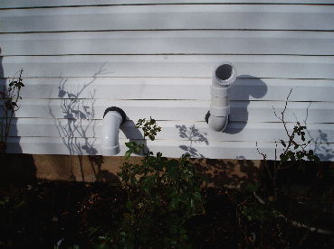 heating system replacements, new air conditioning systems, furnace replacements Outside venting of the heating equipment.