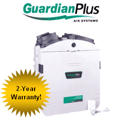ERV, HRV Installations and replacements in the Lehigh Valley and beyond. GuardianPlus Air Systems, 2-year Warranty
