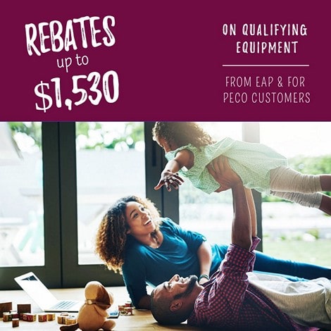 Rebates HVAC Rebates from EAP and PECO