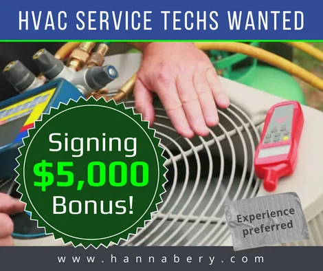 service tech wanted