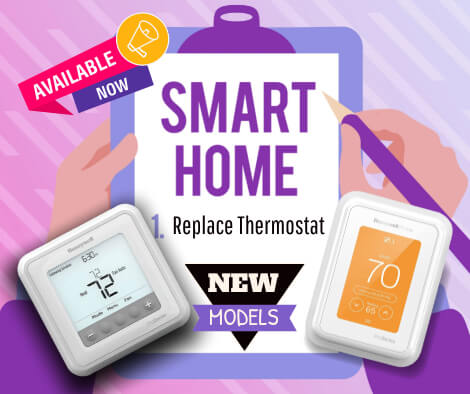 new Honeywell thermostats