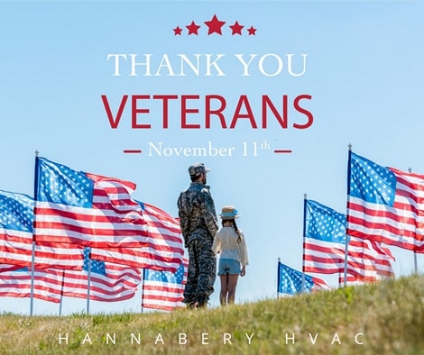 Thank you Veterans! Veterans Day with flag
