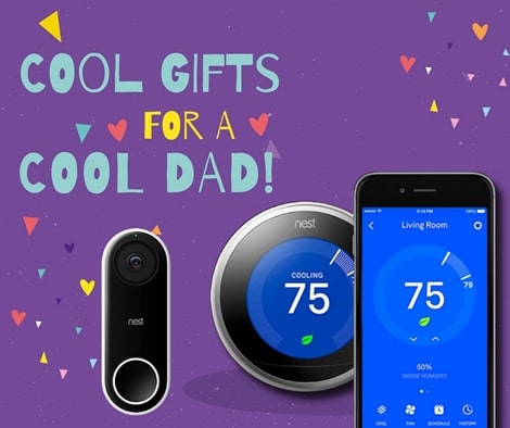 Father's Day Gift Ideas! nest thermostat and doorbell
