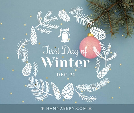 Dec 21, first day of Winter Winter Snow