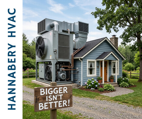 Oversized AC unit