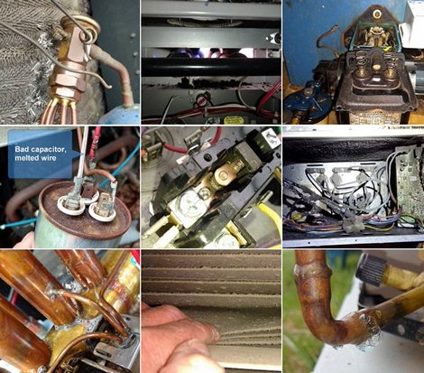 Choose Hannabery for all of your HVAC needs. Broken parts and refrigerant leak