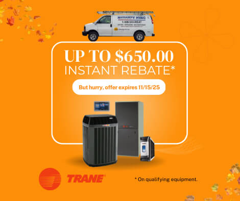 Trane Instant Rebate