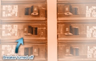Indoor fan won't shut off unless I turn it off at the circuit breaker Shutting indoor unit off at the main breaker