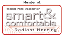 Hannabery HVAC is a member of the Radiant Panel Association Radiant Panel Association