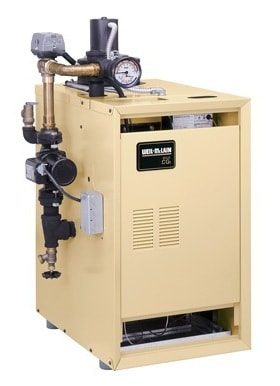 Weil-McClain natural draft gas boiler