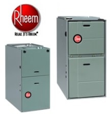 Rheem Gas Furnace Installations by Hannabery HVAC. Call us today for a free quote. Rheem Gas Furnaces