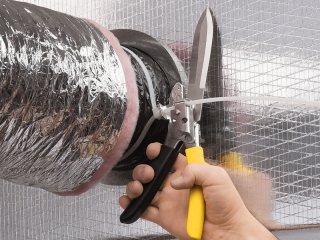 flexible ductwork connection