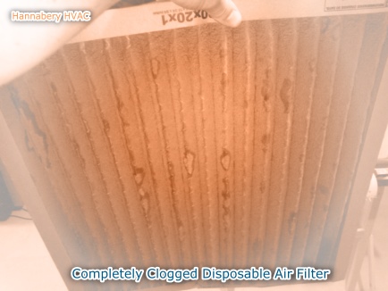 completely clogged air filter