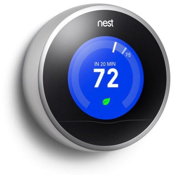 Thermostats installed by Hannabery HVAC, a Nest Pro Contractor. Nest Learning Thermostat