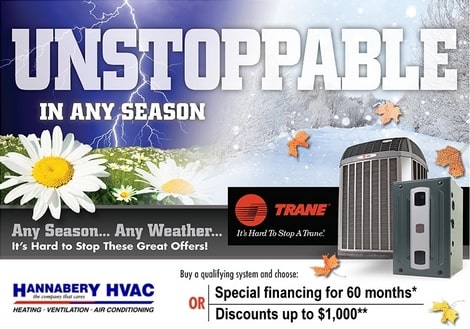 Great deals on High-Efficiency Trane Systems Trane Special Financing, Discount offer