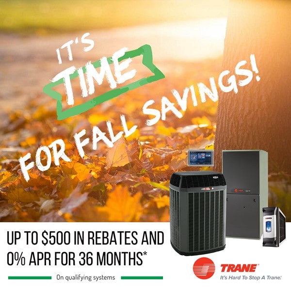 Trane Special Financing Rebate Offers