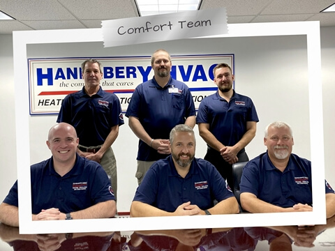 Hannabery HVAC Sales Team, 2023