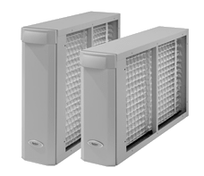 Click here to learn more about High Efficiency Air Cleaners. Aprilaire Models 2210 and 2410 Media Air Cleaners