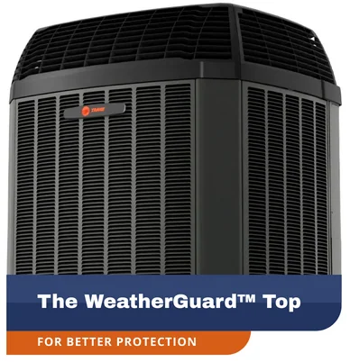 Trane XL17 Heat Pump with Weatherguard top