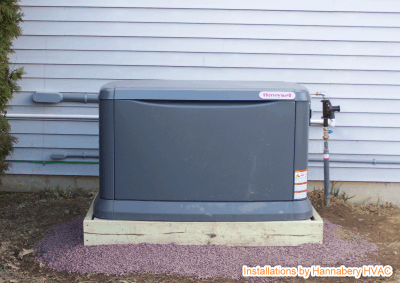 Honeywell Standby Generator installation for managed, whole-house coverage in Allentown, PA Whole-home Generator Installation