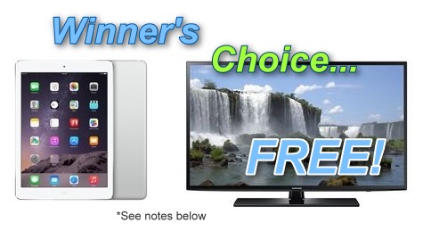 iPad or Samsung Smart TV