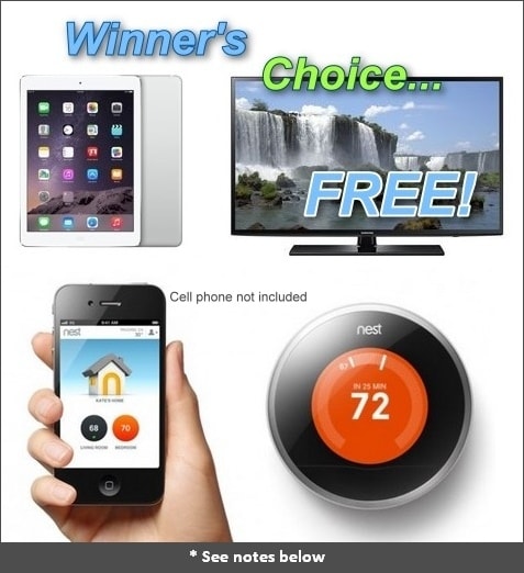 iPad Samsung Smart TV, or Nest thermostat